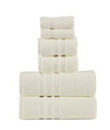 Ecoterry Sustainable 6 Piece Bath Towels Set (Ivory)